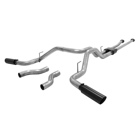 Flowmaster 09-16 TUNDRA4.6L/5.7L V8 145 WHEELBASE OUTLAW CAT-BACK EXHAUST SYSTEM 817692